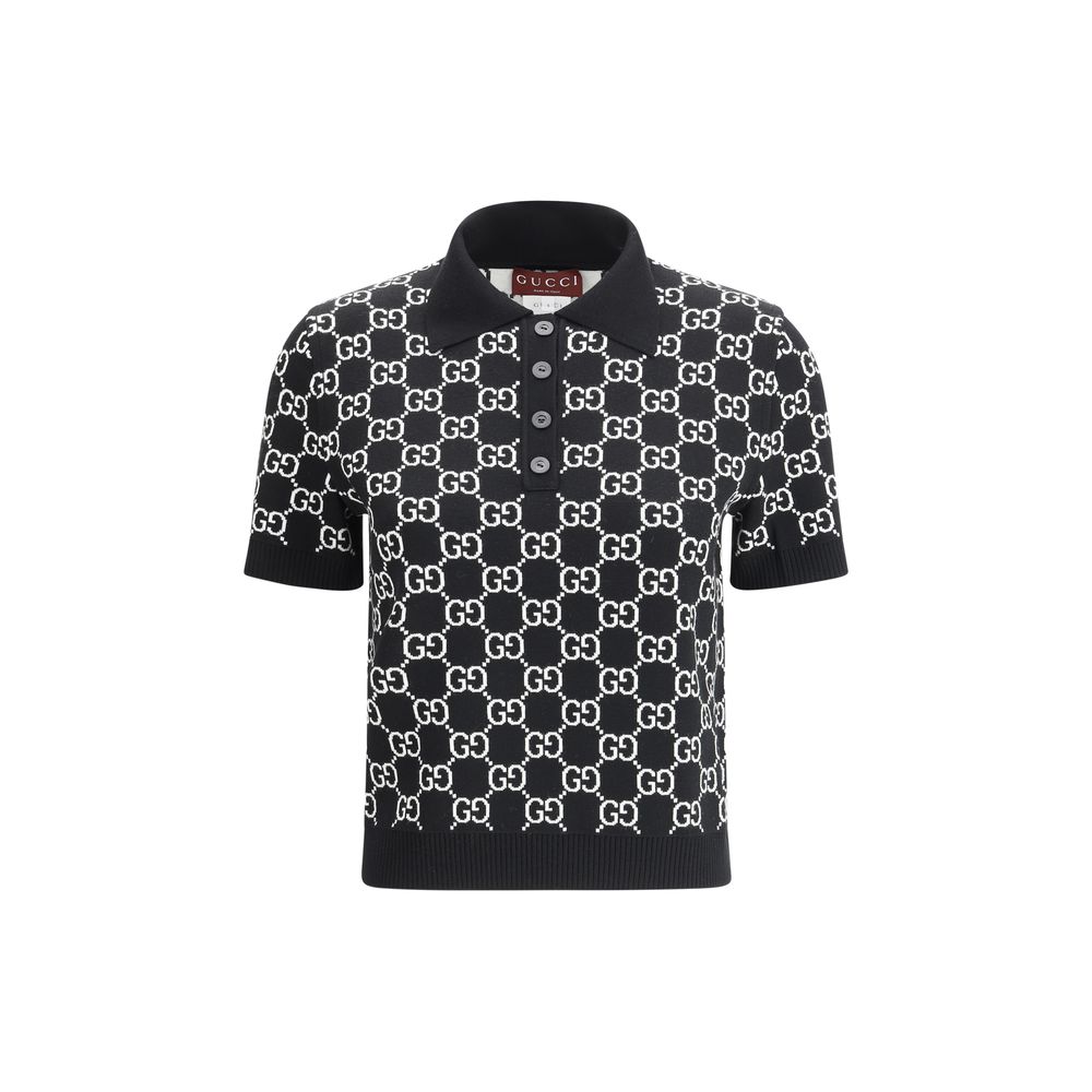 Black Wool Pattern Shirt