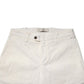 White Cotton Straight Fit Chino Trouser Pants