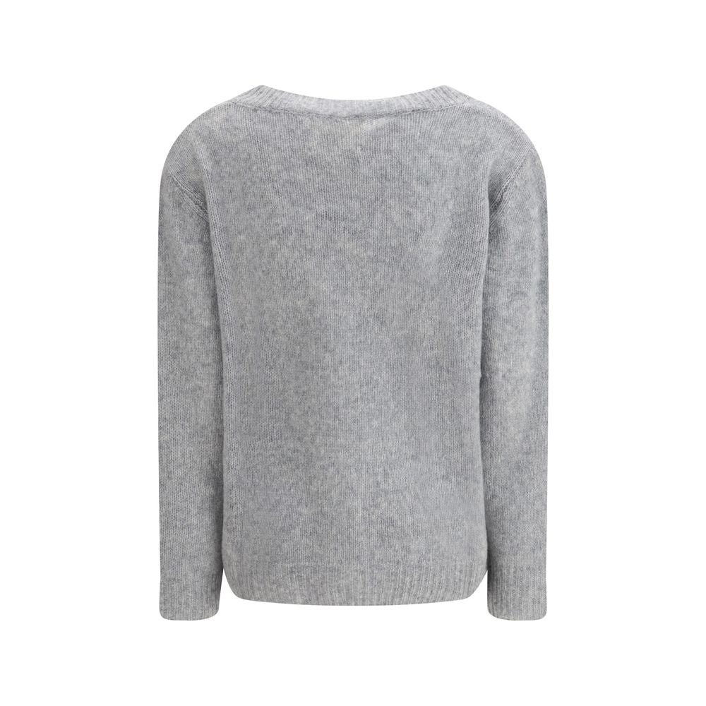 Gray Cashmere Sweatshirt