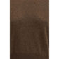 Brown Fleece Wool T-Shirt