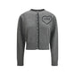 Gray Wool Cardigan