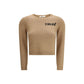 Brown Wool Sweatshirt