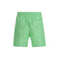 Bicolor Cotton Bermuda Shorts