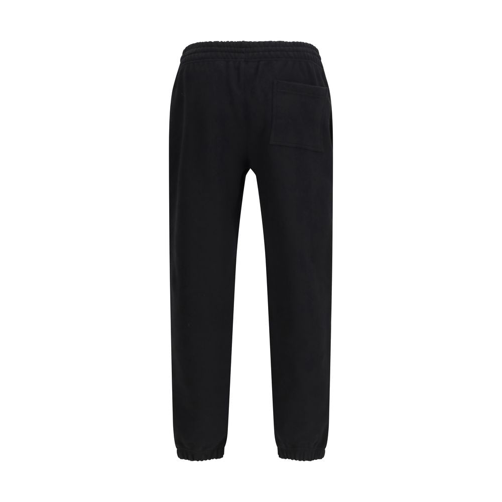 Black Cotton Joggers (Workout Pants)