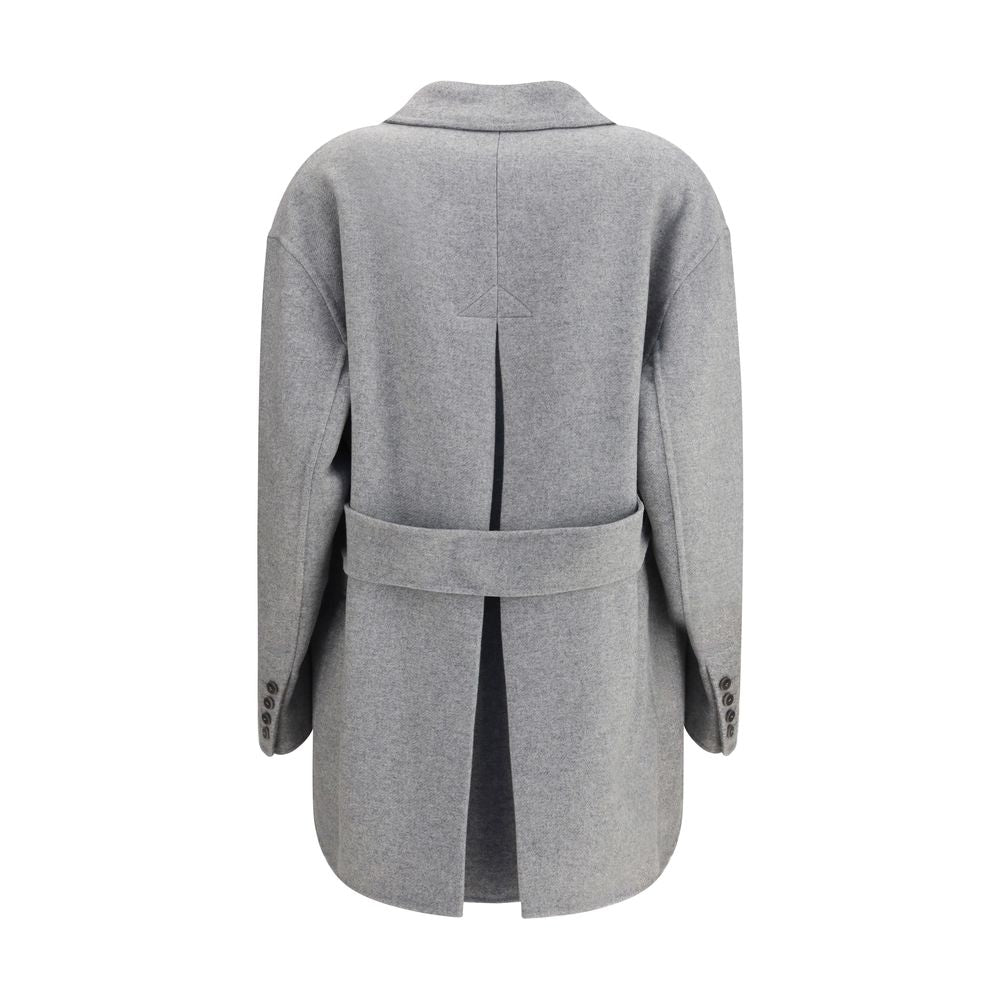 Gray Wool Coat