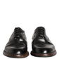 Black Calfskin Leather Oxford Dress Shoes