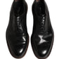 Black Calfskin Leather Oxford Dress Shoes