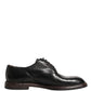 Black Calfskin Leather Oxford Dress Shoes