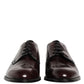 Black Lace Up Leather Dress Derby Men Shoes