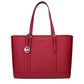 Red Leather Shoulder Bag
