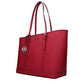 Red Leather Shoulder Bag