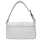 White Leather Shoulder Bag