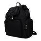 Black Fabric Backpack