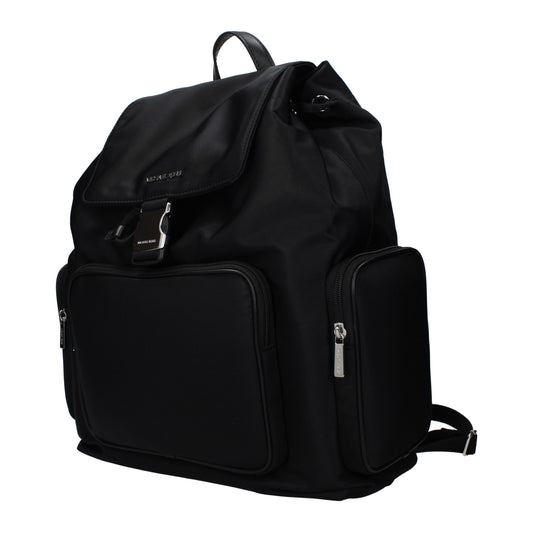 Black Fabric Backpack