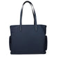 Blue Fabric Shoulder Bag