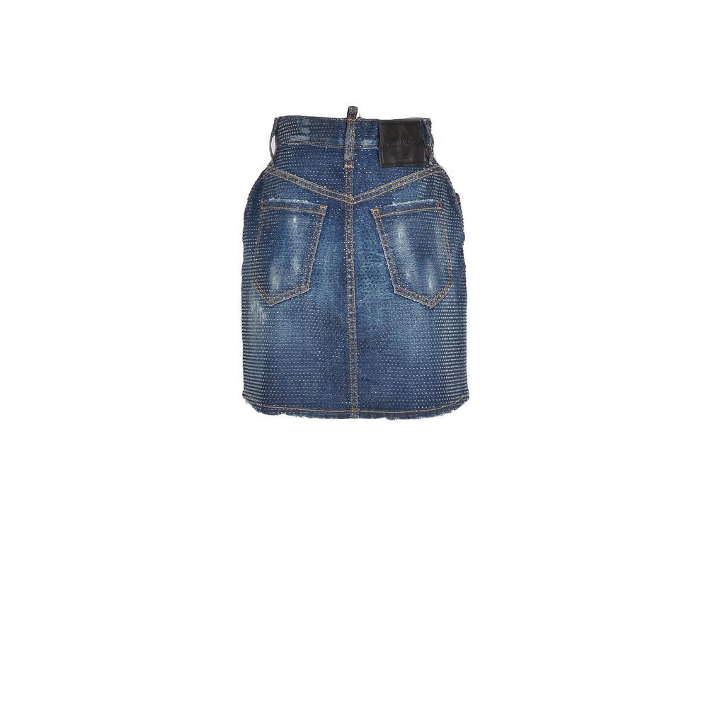 Blue Denim Skirt