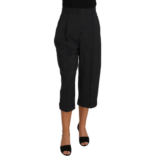 Black Cotton Pants