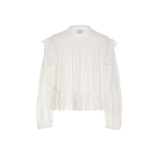 White Viscose Top