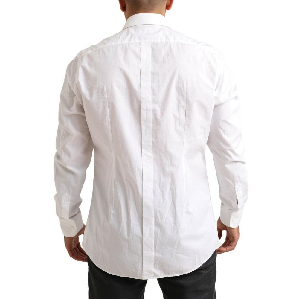 White Cotton Dress Shirt