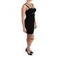 Black Viscose Cocktail Dress