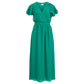 Bicolor Polyester Casual Dress