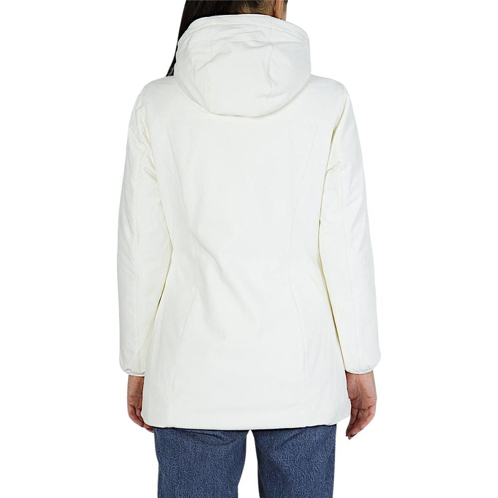 White Polyamide Coat
