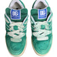 Green Suede New Roma Low Top Sneakers Shoes
