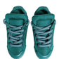 Teal Portofino Men Low Top Sneakers Shoes