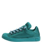 Teal Portofino Men Low Top Sneakers Shoes