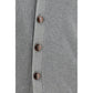 Gray Cotton Cardigan