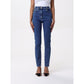 Blue Denim High-Waisted Jean