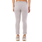 Gray Cotton Skinny Pants