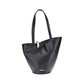 Black Calf Leather Bos Taurus Shoulder Bag