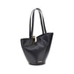 Black Calf Leather Bos Taurus Shoulder Bag