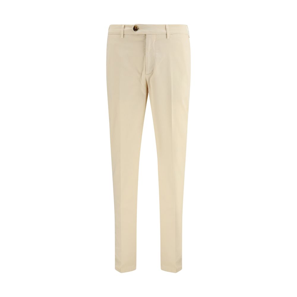 Cream Cotton Pants