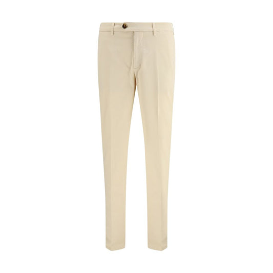 Cream Cotton Pants