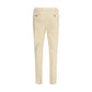 Cream Cotton Pants