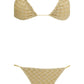 Gold Viscose Bikini