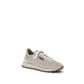 Gray Rubber Platform Sneakers