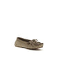 Gray Calf Leather Bos Taurus Moccassin