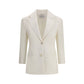 White Wool Blazer