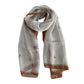 Brown Silk Women Scarf