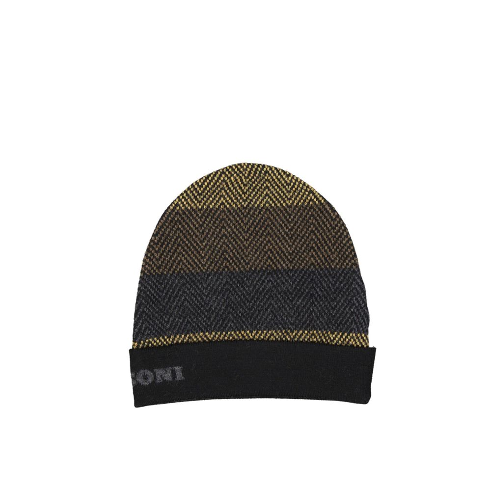 Black Wool Beanie