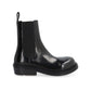 Black Calfskin Chelsea Boots