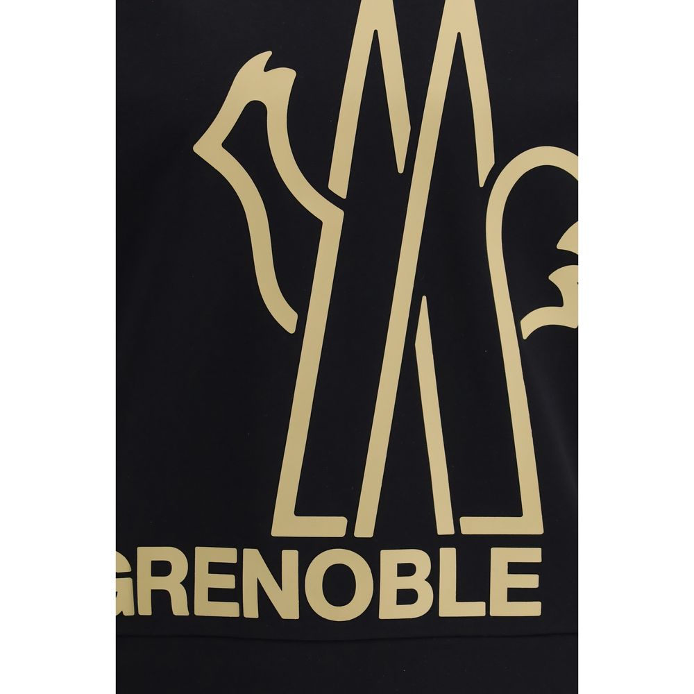 Black Polyester Sweatshirt