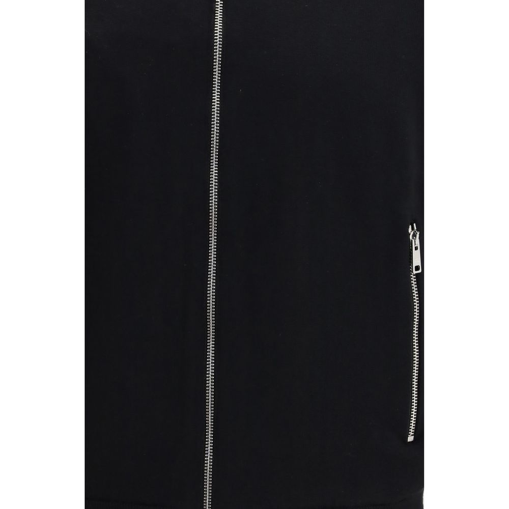 Black Fleece Wool Bomber