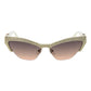 Cream Acetate Sunglasses