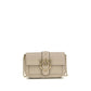 Beige Calf Leather Bos Taurus Shoulder Bag