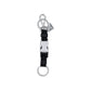 Black Nylon Keychain
