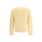 Cream Cotton Sweatshirt